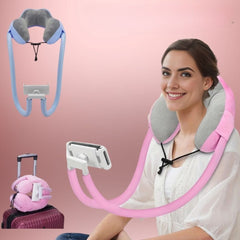 EliteNeck™- Handig Kussen met Telefoonhouder