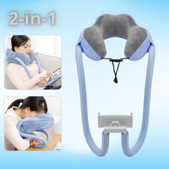 EliteNeck™- Handig Kussen met Telefoonhouder
