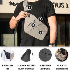 SafeCarry™ Anti-Diefstal Schoudertas